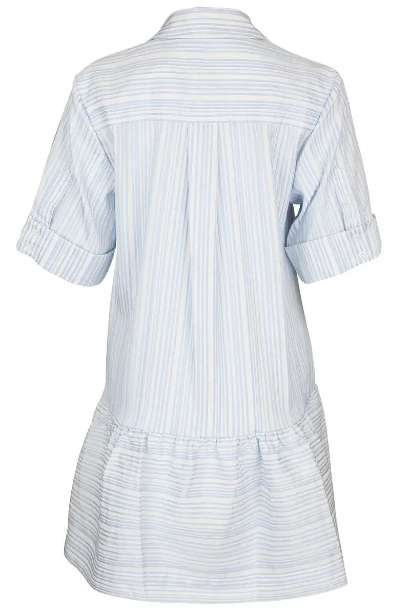Simkhai Cris Short Sleeve Shirt Dress | Thumbnail 6 Simkhai Cris Short Sleeve Shirt Dress | Thumbnail 6