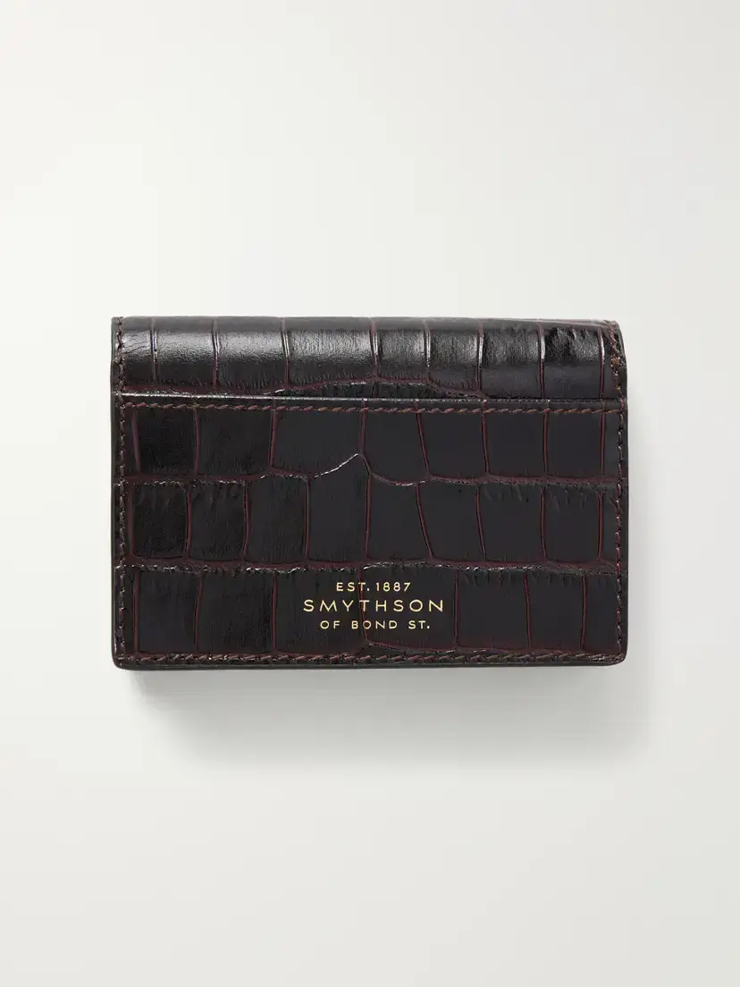 Smythson Mara Croc-effect Leather Wallet | Thumbnail 2 Smythson Mara Croc-effect Leather Wallet | Thumbnail 2