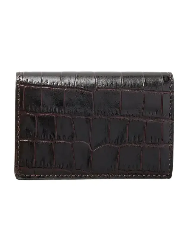 Mara Croc-effect Leather Wallet Mara Croc-effect Leather Wallet