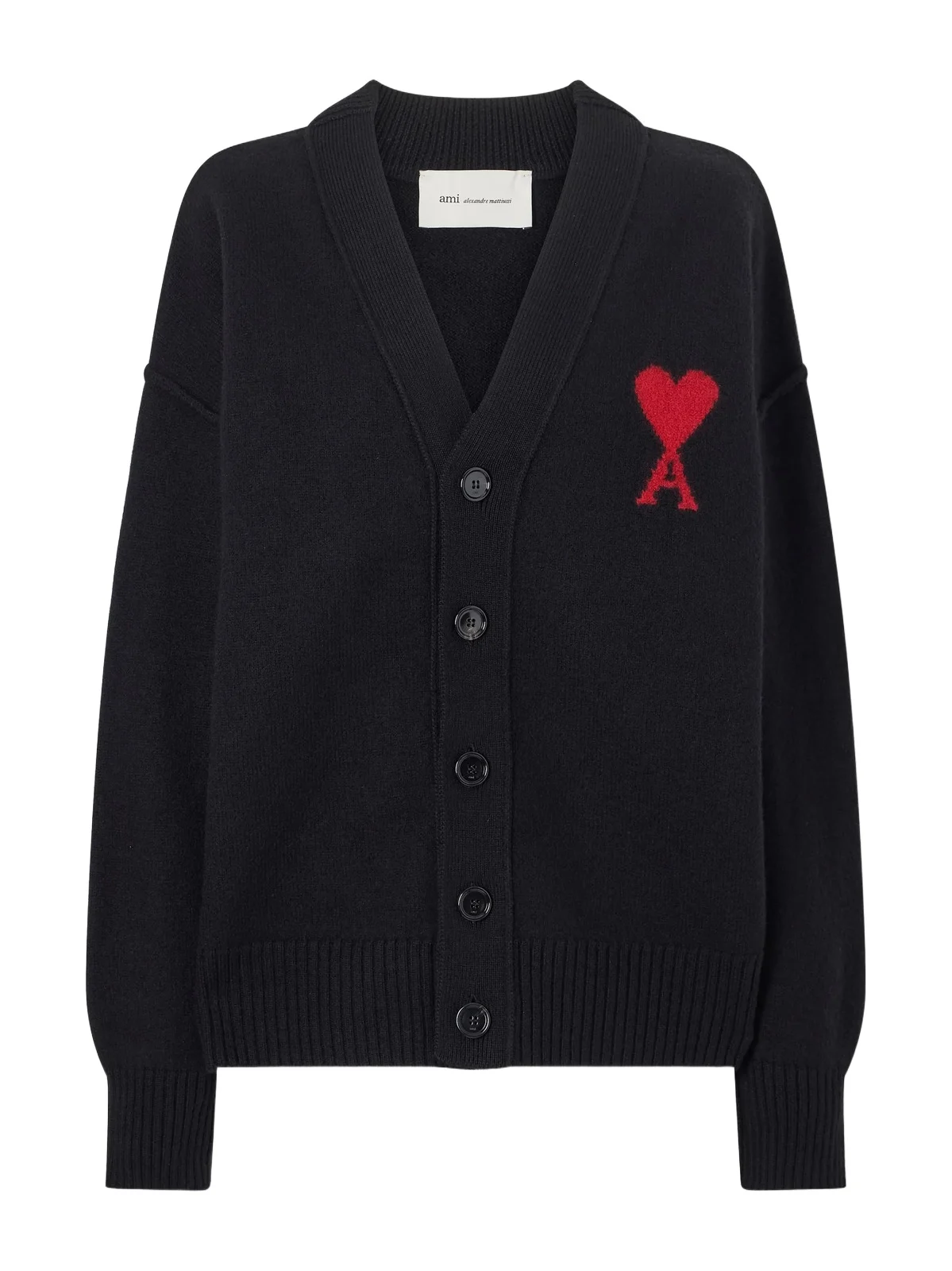 Intarsia Merino Wool Cardigan Intarsia Merino Wool Cardigan
