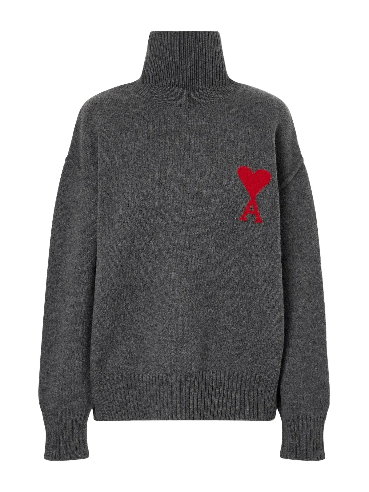 Oversized Logo-intarsia Wool Turtleneck Sweater Oversized Logo-intarsia Wool Turtleneck Sweater