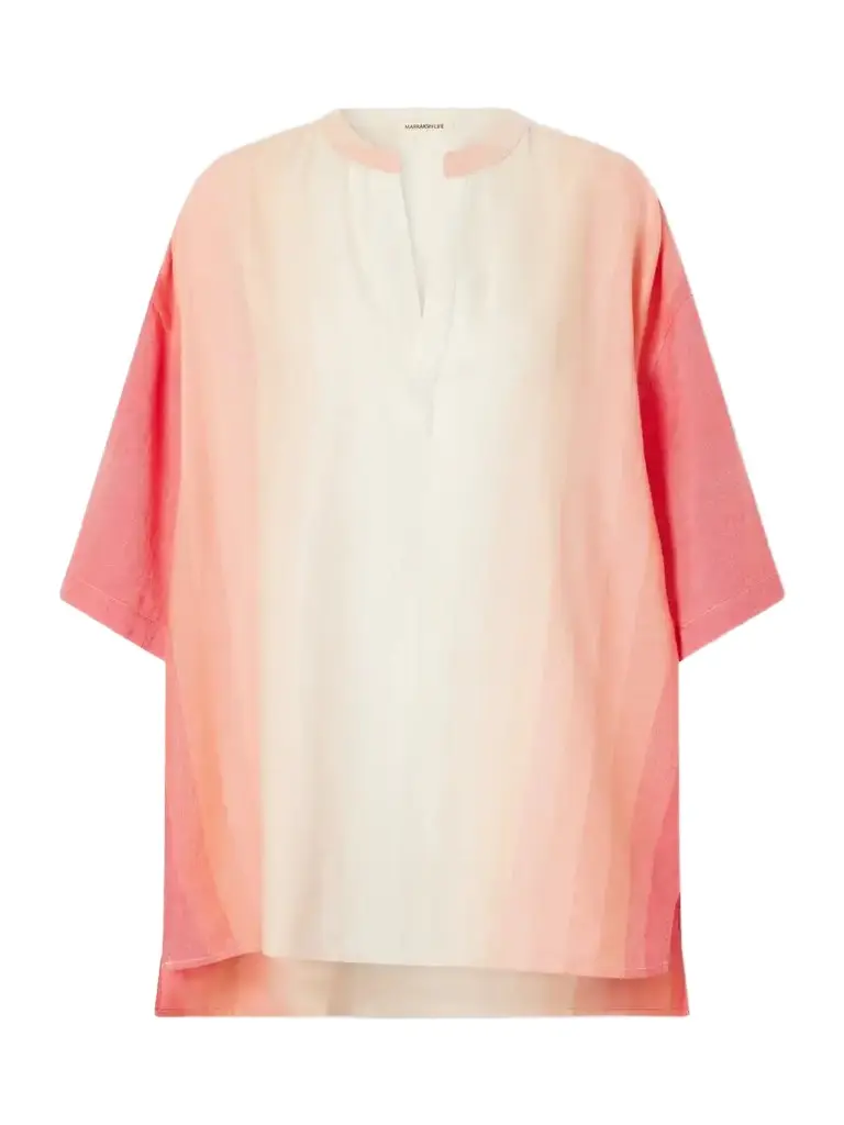 Marrakshi Life Striped Cotton Coverup | Image 1 Marrakshi Life Striped Cotton Coverup | Image 1