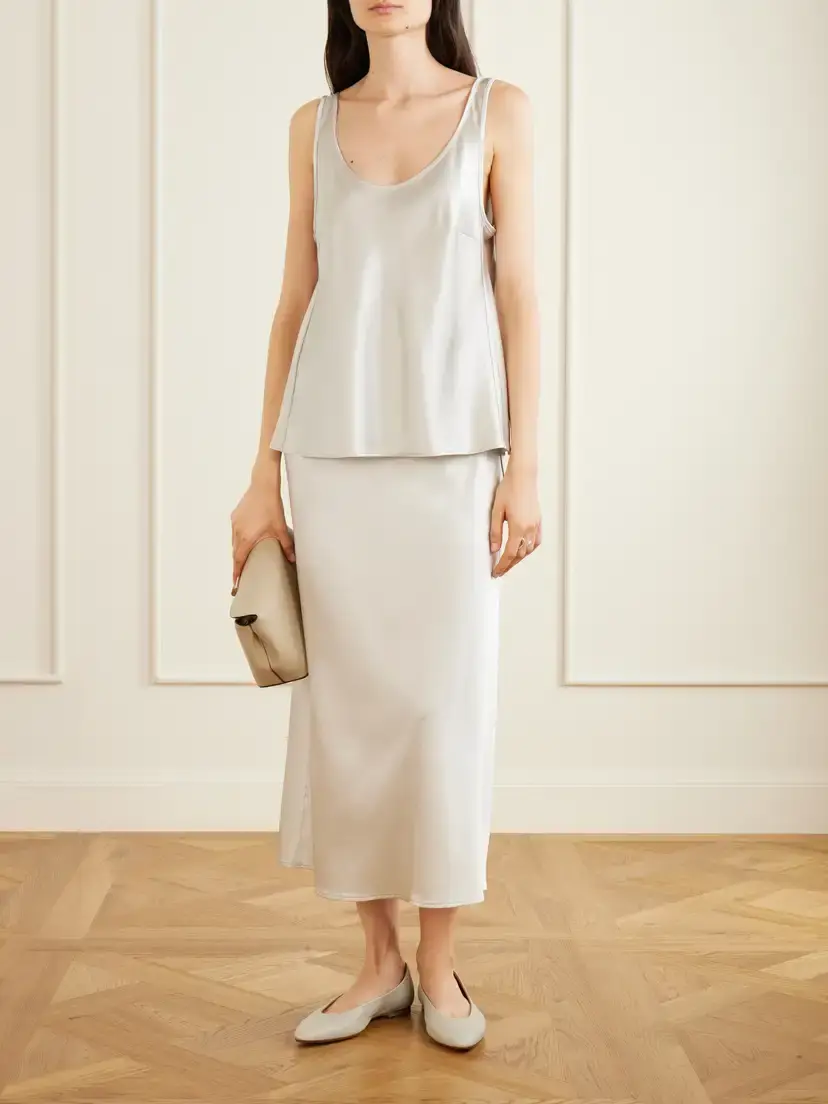 The Park Max Silk-satin Maxi Skirt | Thumbnail 2 The Park Max Silk-satin Maxi Skirt | Thumbnail 2