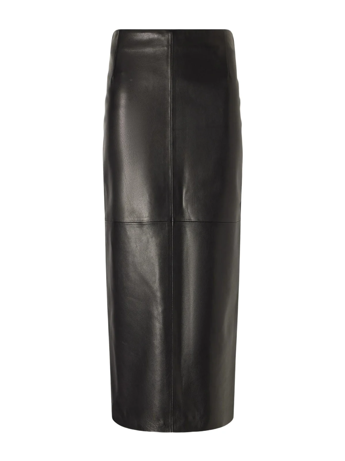 Selly Paneled Leather Maxi Skirt Selly Paneled Leather Maxi Skirt