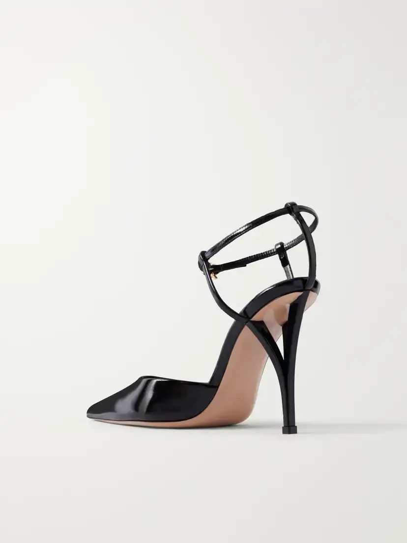 Gianvito Rossi Nuit 95 Patent-leather Pumps | Thumbnail 3 Gianvito Rossi Nuit 95 Patent-leather Pumps | Thumbnail 3
