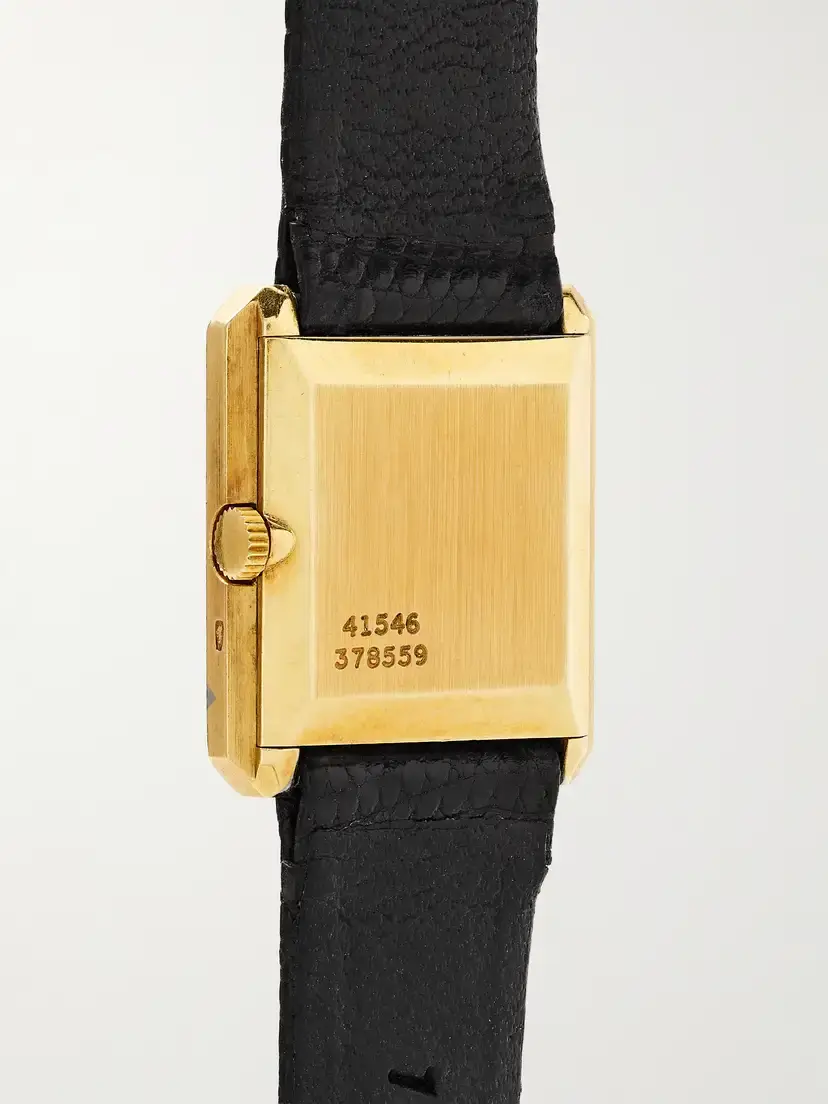 Stephanie Windsor + Piaget Vintage 1981 Mini Protocole Hand-wound 18-karat Gold Onyx Watch, Ref. 41546 | Thumbnail 4 Stephanie Windsor + Piaget Vintage 1981 Mini Protocole Hand-wound 18-karat Gold Onyx Watch, Ref. 41546 | Thumbnail 4