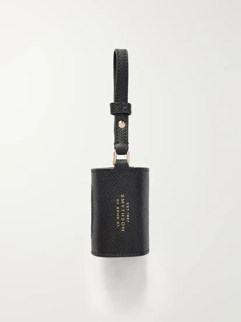 Smythson Panama Leather Pet Waste Bag Holder | Thumbnail 2 Smythson Panama Leather Pet Waste Bag Holder | Thumbnail 2