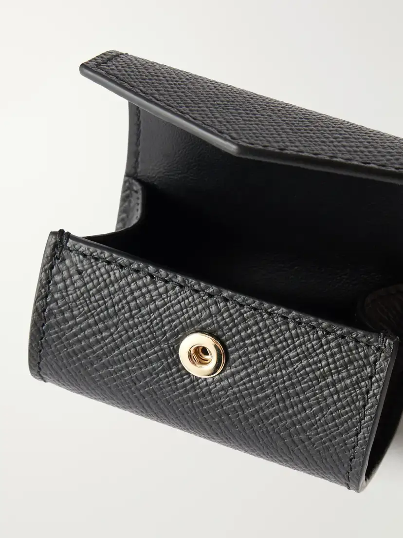 Smythson Panama Leather Pet Waste Bag Holder | Thumbnail 4 Smythson Panama Leather Pet Waste Bag Holder | Thumbnail 4