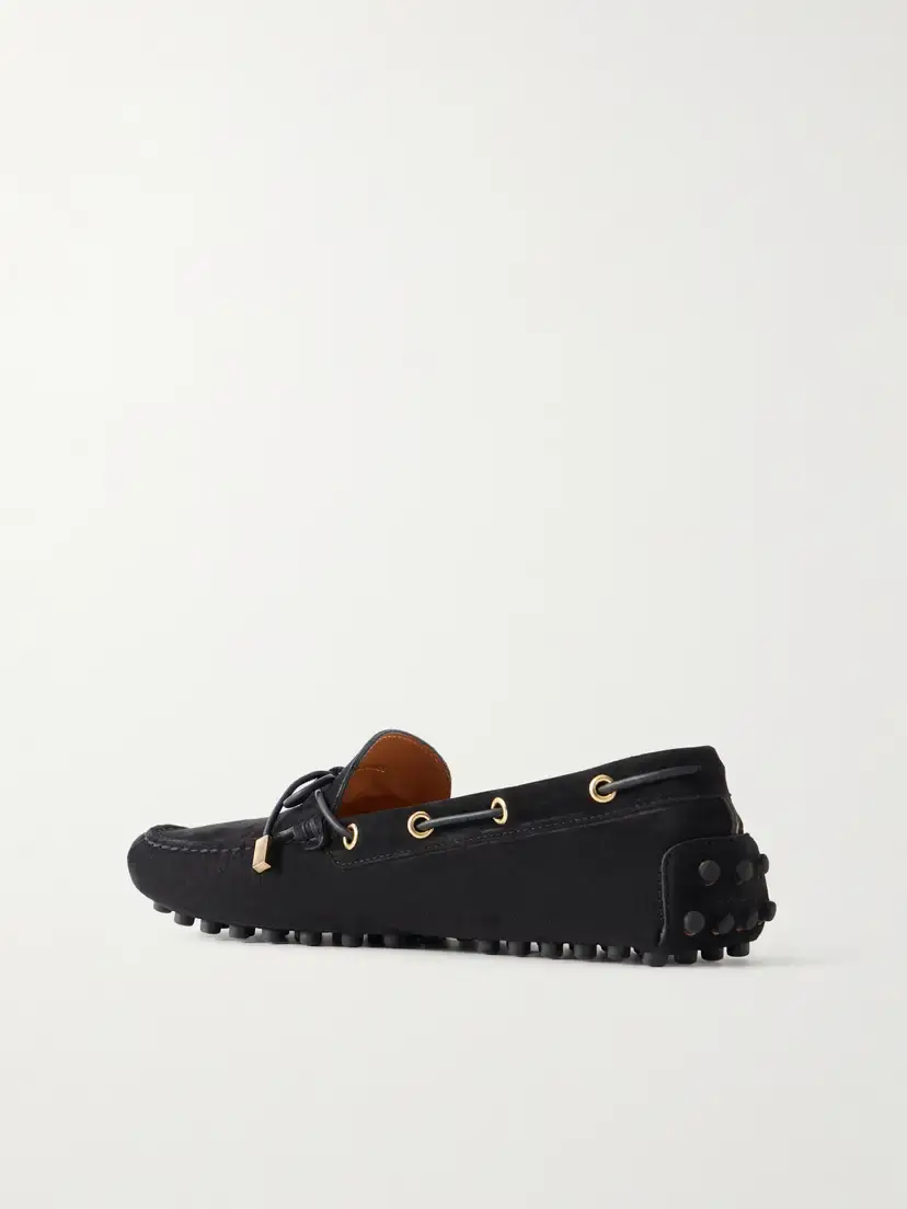 Tod's Gommino Suede Loafers | Thumbnail 3 Tod's Gommino Suede Loafers | Thumbnail 3
