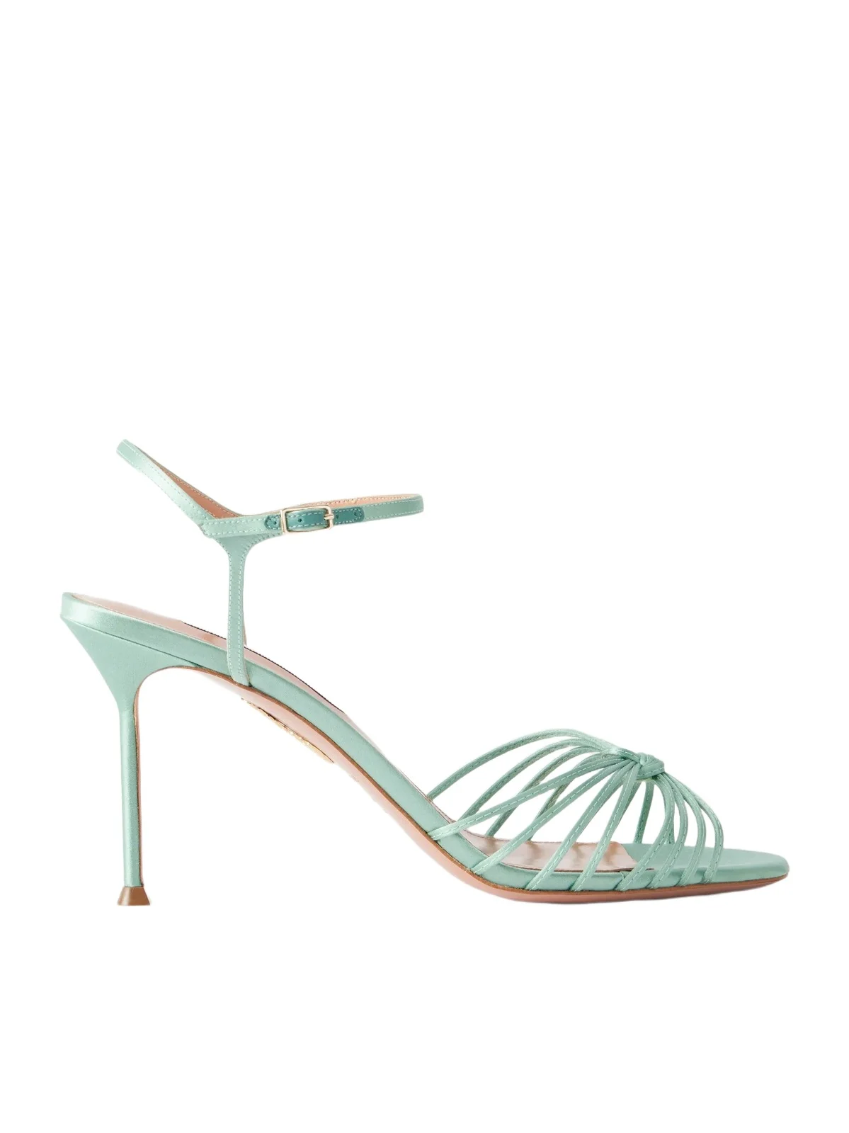 Serenity 85 Knotted Satin Sandals Serenity 85 Knotted Satin Sandals