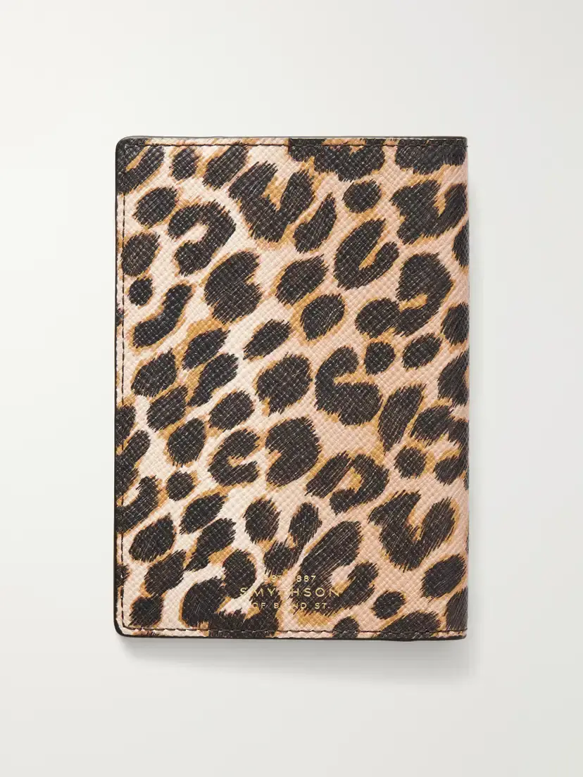 Smythson Panama Leopard-print Leather Passport Holder | Thumbnail 2 Smythson Panama Leopard-print Leather Passport Holder | Thumbnail 2