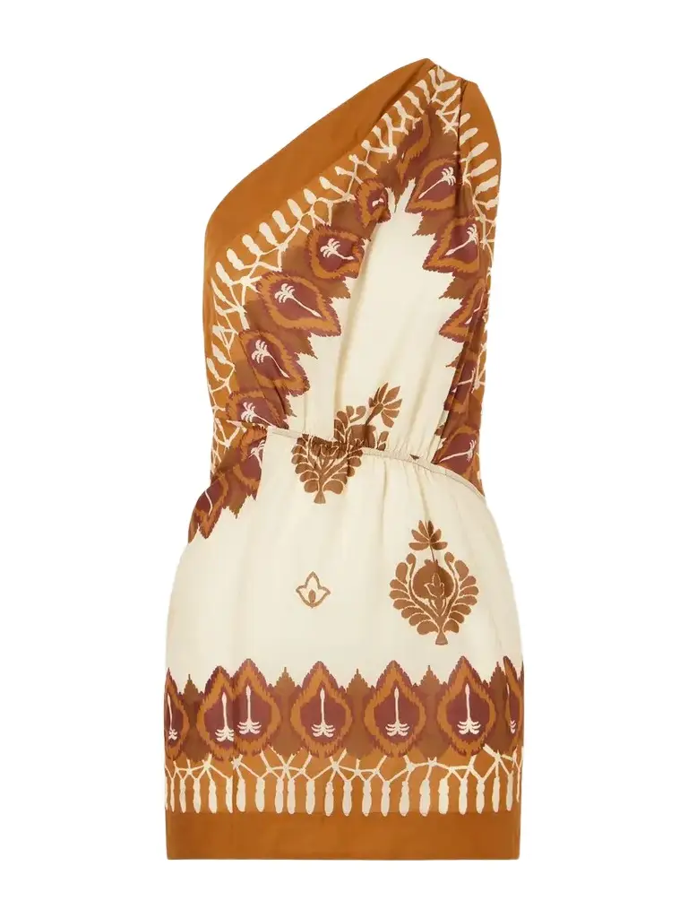 Johanna Ortiz Sun Traveller Printed Cotton-voile Mini Dress | Image 1 Johanna Ortiz Sun Traveller Printed Cotton-voile Mini Dress | Image 1
