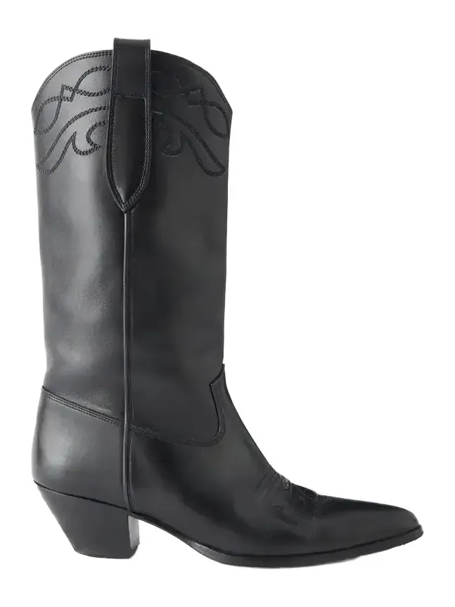 Nili Lotan Towns Leather Boots