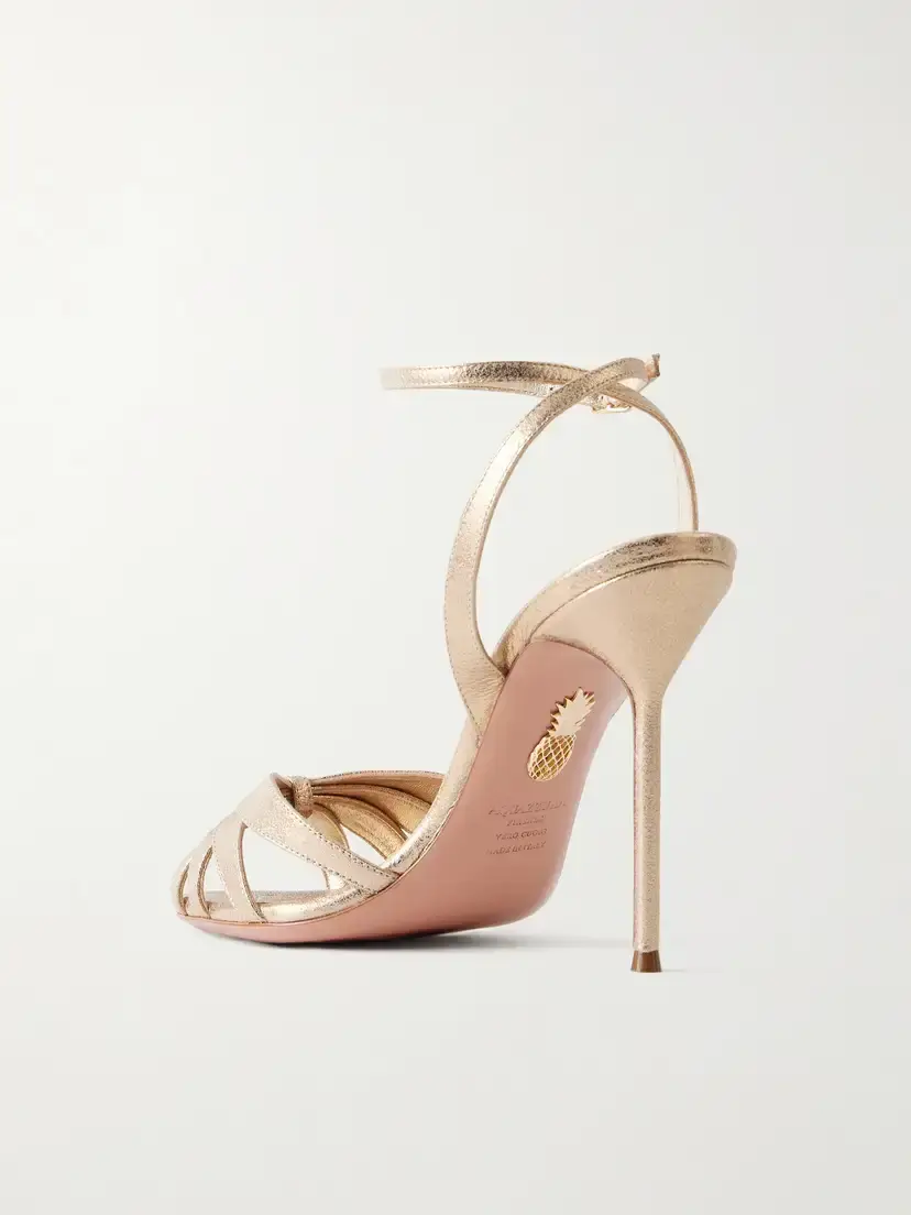 Aquazzura Soulmate 105 Knotted Sandals | Thumbnail 3 Aquazzura Soulmate 105 Knotted Sandals | Thumbnail 3