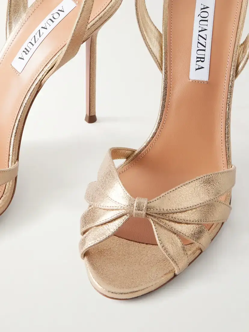 Aquazzura Soulmate 105 Knotted Sandals | Thumbnail 5 Aquazzura Soulmate 105 Knotted Sandals | Thumbnail 5
