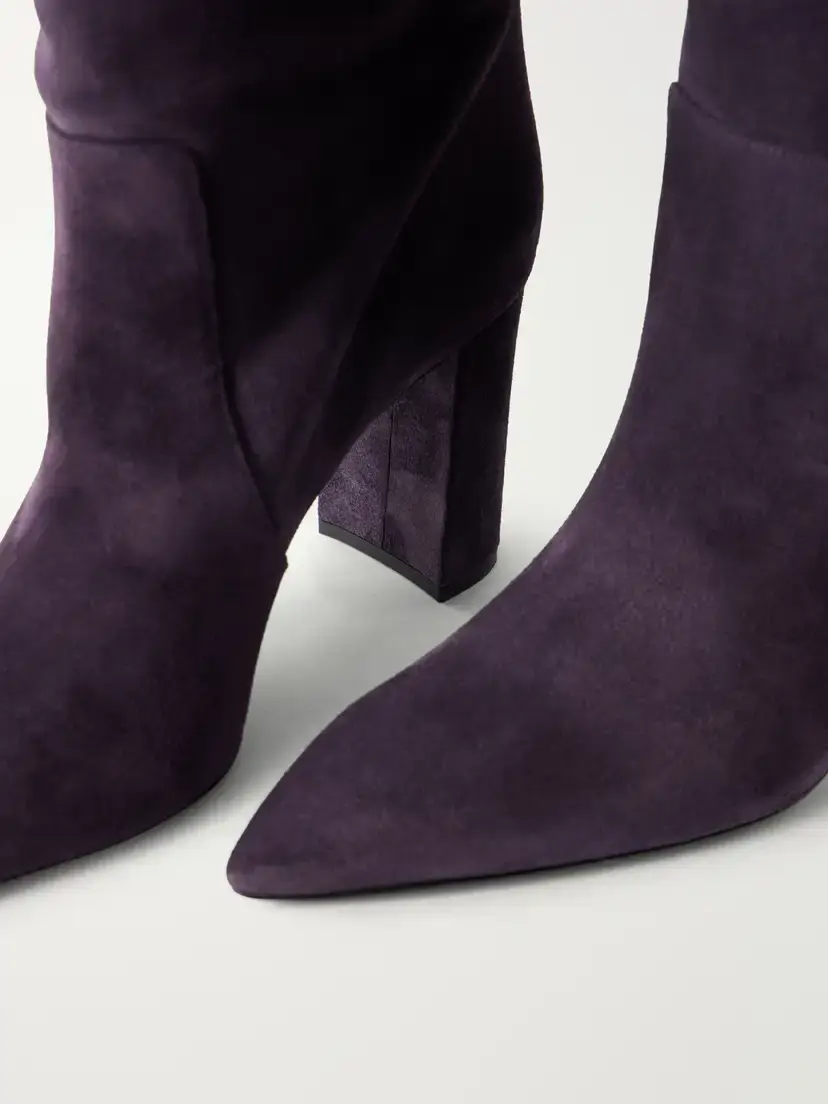 Paris Texas Anja 85 Suede Knee Boots | Thumbnail 5