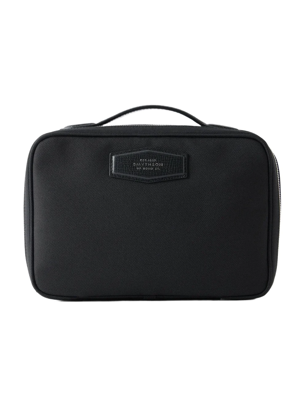 Norton Leather-trimmed Canvas Jewelry Case Norton Leather-trimmed Canvas Jewelry Case