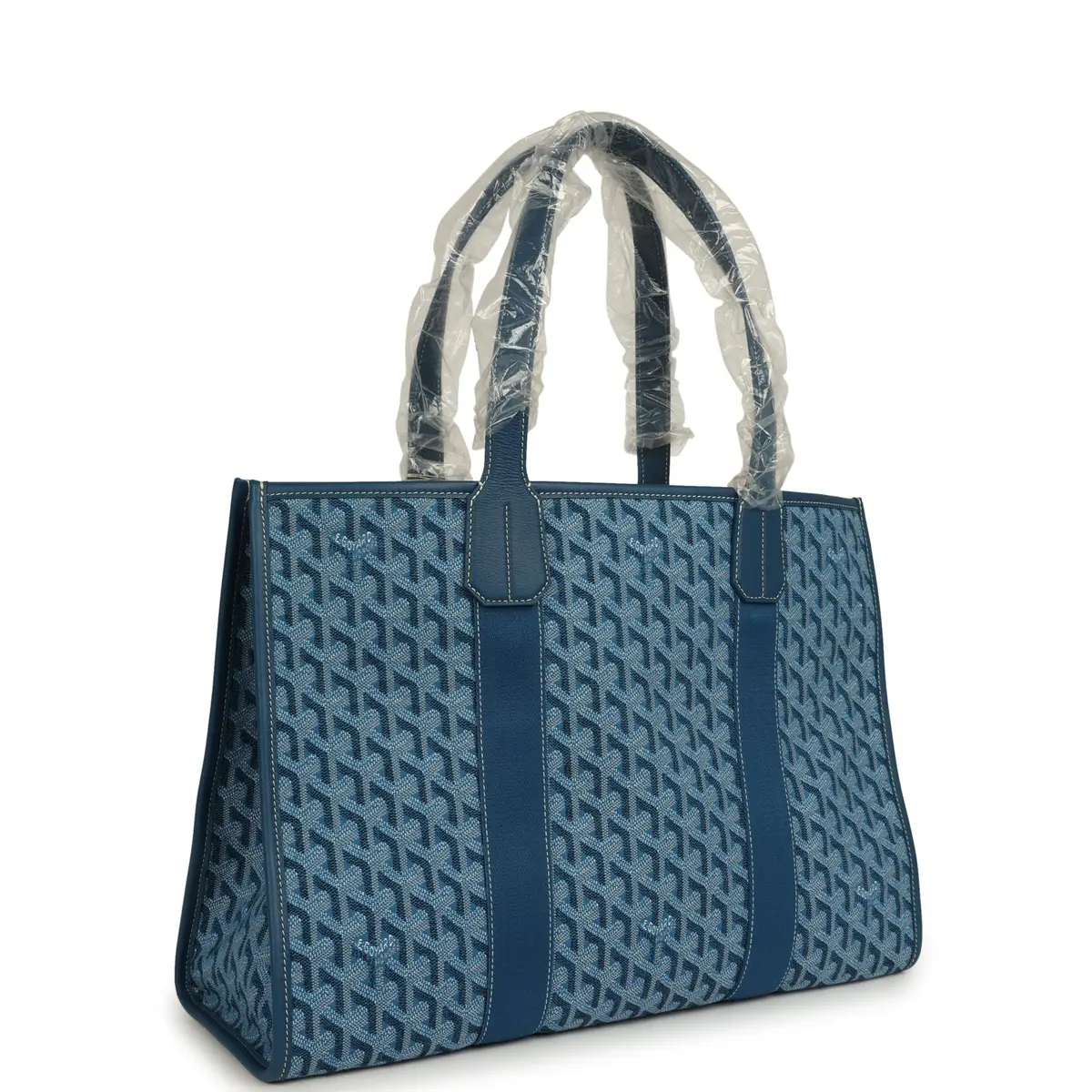 goyard Goyard Goyardine Jacquard Ocean Blue Villette MM Bag | Thumbnail 2 goyard Goyard Goyardine Jacquard Ocean Blue Villette MM Bag | Thumbnail 2