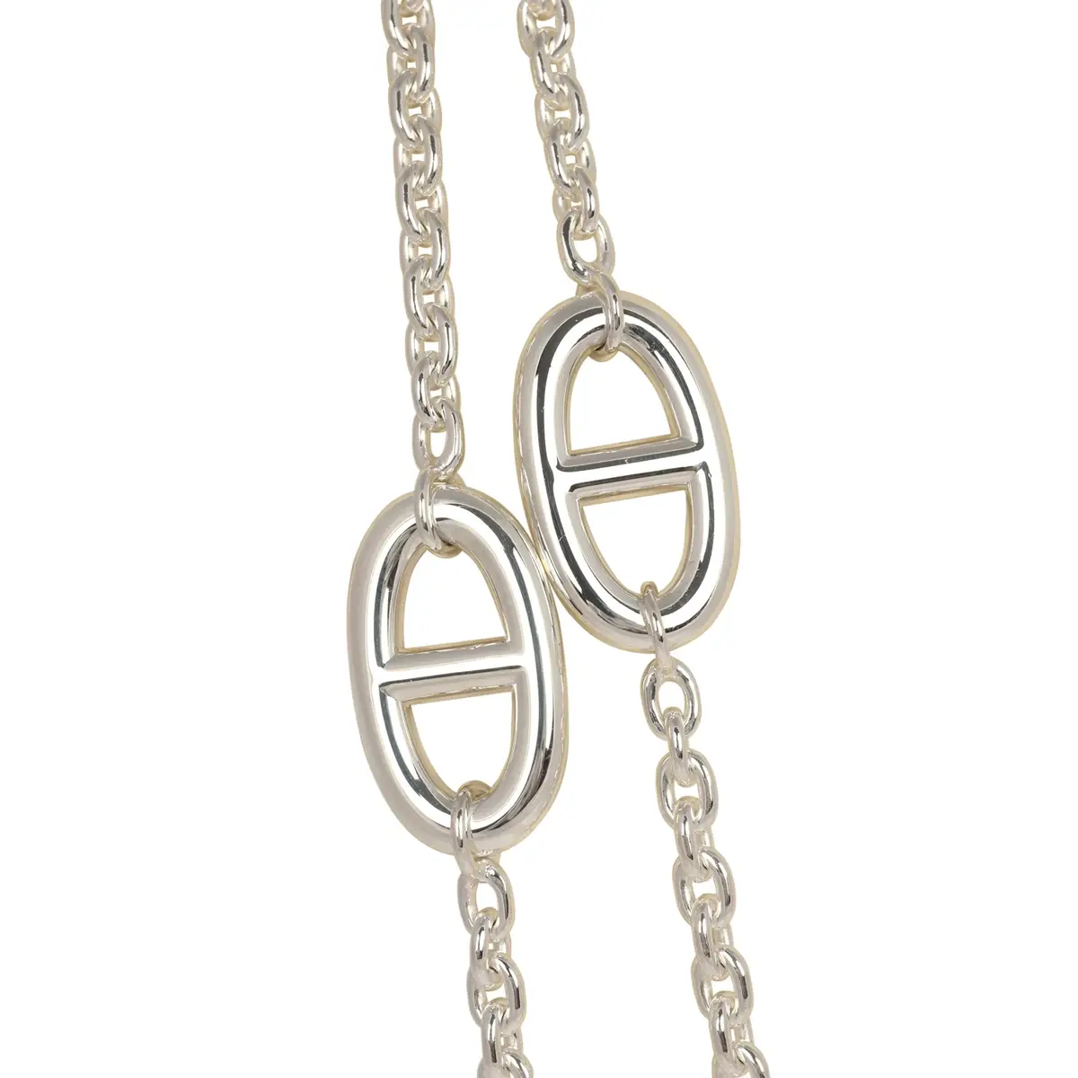 HERMÈS Hermes Farandole Rope Necklace 120cm Sterling Silver Hardware | Thumbnail 2 HERMÈS Hermes Farandole Rope Necklace 120cm Sterling Silver Hardware | Thumbnail 2
