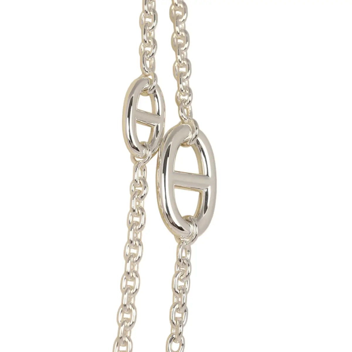 HERMÈS Hermes Farandole Rope Necklace 120cm Sterling Silver Hardware | Thumbnail 3 HERMÈS Hermes Farandole Rope Necklace 120cm Sterling Silver Hardware | Thumbnail 3