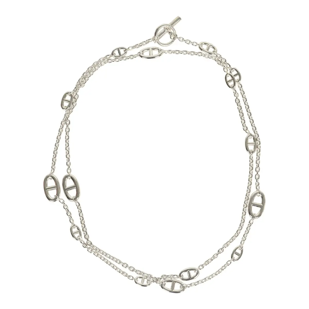 HERMÈS Hermes Farandole Rope Necklace 120cm Sterling Silver Hardware | Thumbnail 6 HERMÈS Hermes Farandole Rope Necklace 120cm Sterling Silver Hardware | Thumbnail 6