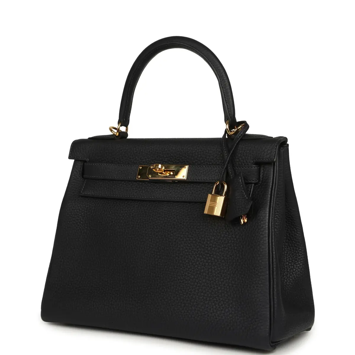 HERMÈS Pre-owned Hermes Kelly Retourne 28 Bleu Nuit Togo Gold Hardware | Thumbnail 5