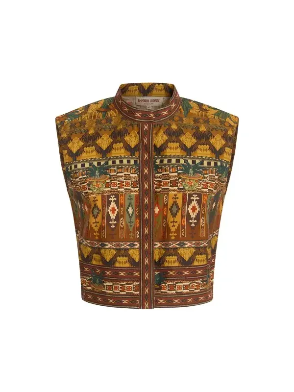 Andorra Top in Desert Print Andorra Top in Desert Print