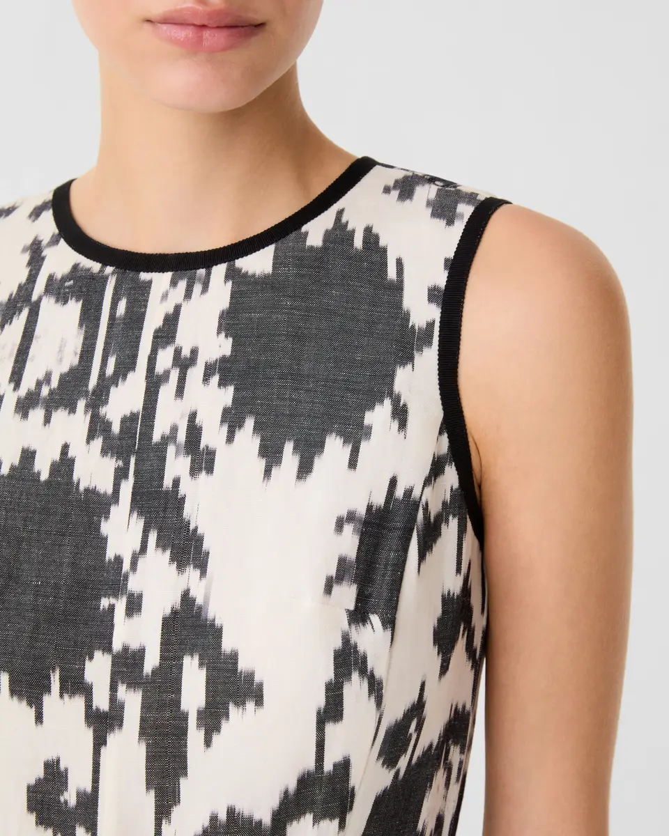 Emporio Sirenuse Clodette Dress in Ikat Blossom | Thumbnail 2 Emporio Sirenuse Clodette Dress in Ikat Blossom | Thumbnail 2