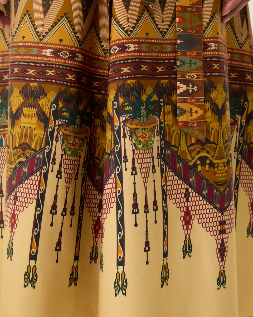 Emporio Sirenuse Giselle Dress in Desert Print | Thumbnail 4 Emporio Sirenuse Giselle Dress in Desert Print | Thumbnail 4