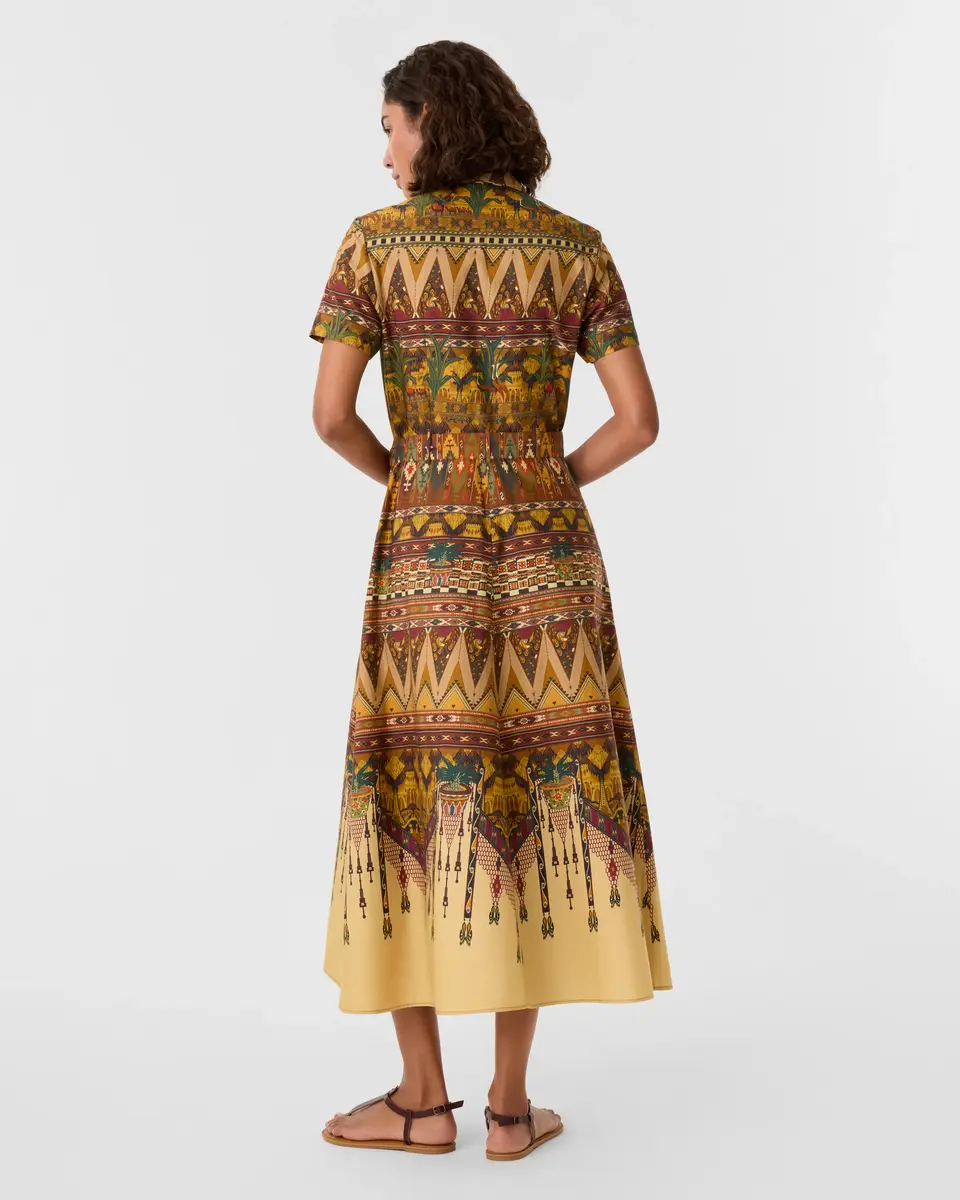 Emporio Sirenuse Giselle Dress in Desert Print | Thumbnail 5 Emporio Sirenuse Giselle Dress in Desert Print | Thumbnail 5