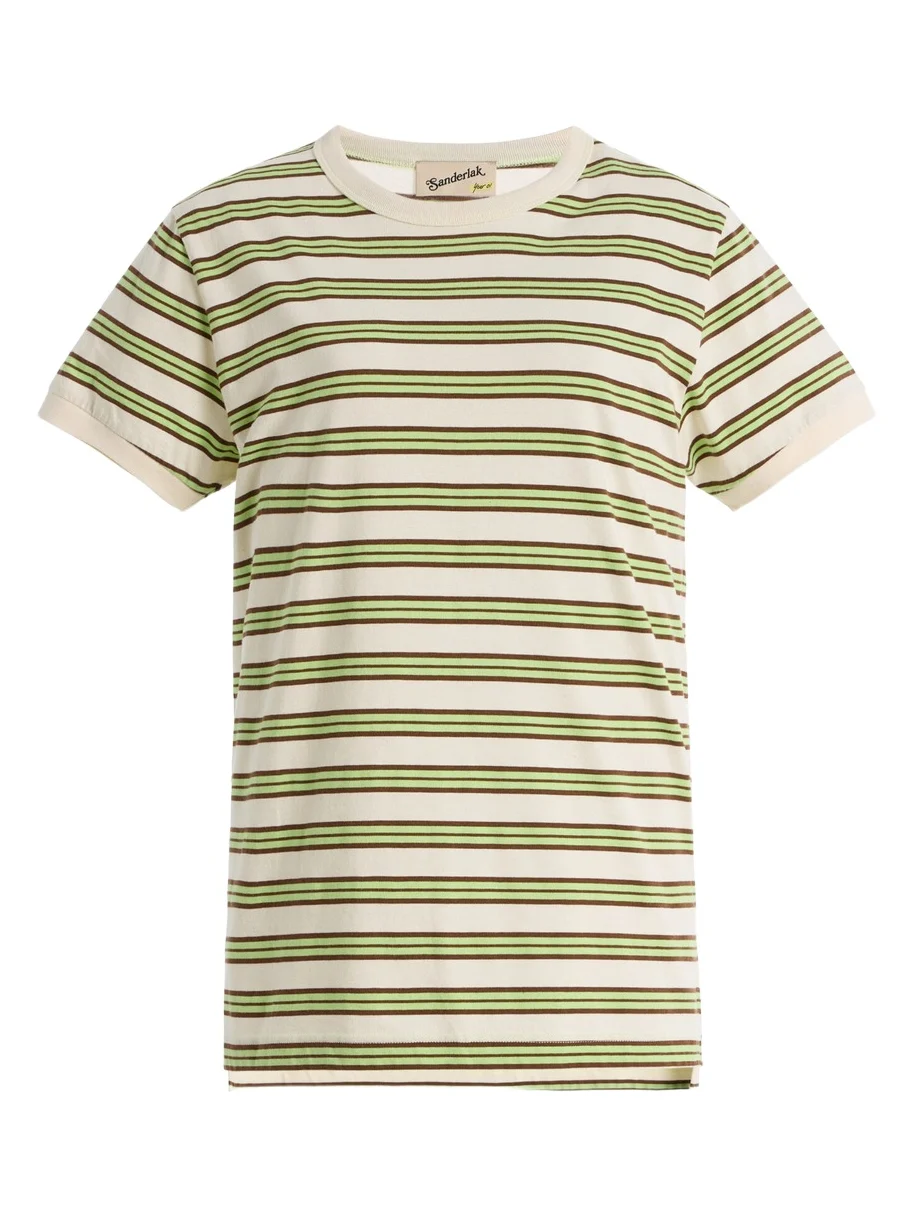 Striped Cotton Tee Striped Cotton Tee