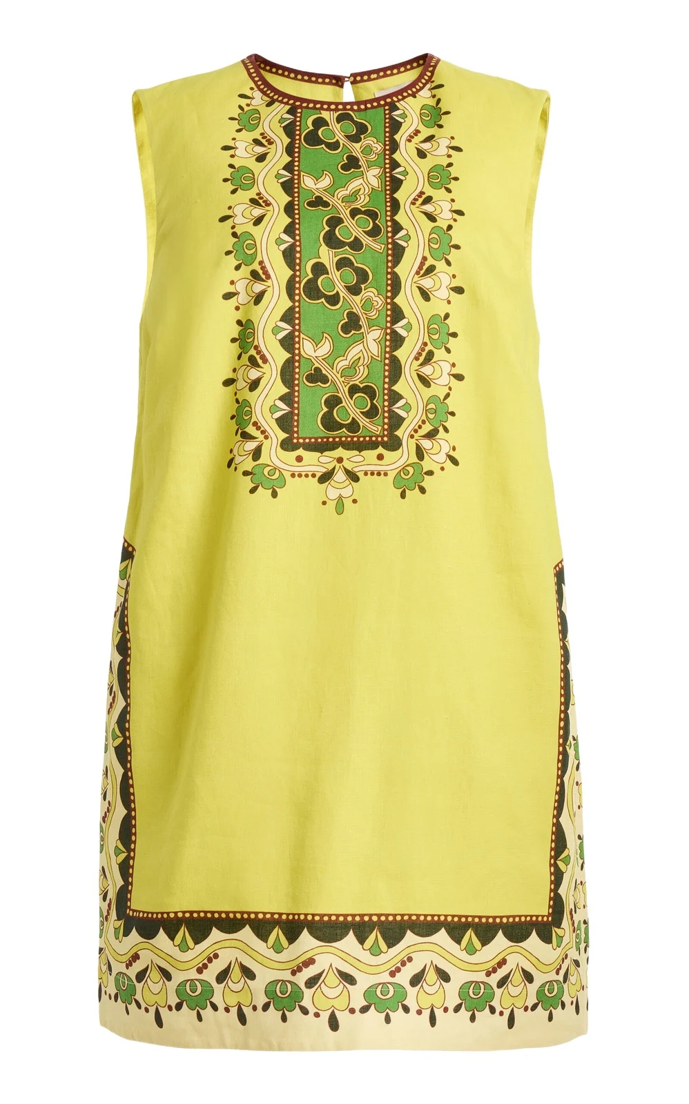 ALÉMAIS Bridgette Linen Mini Dress