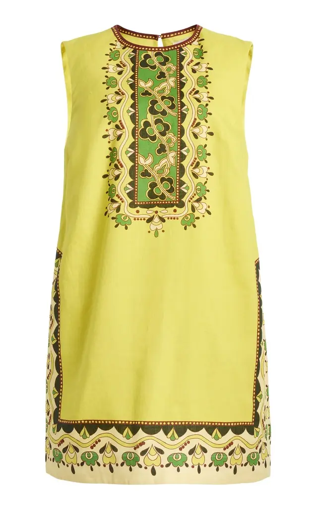 ALÉMAIS Bridgette Linen Mini Dress