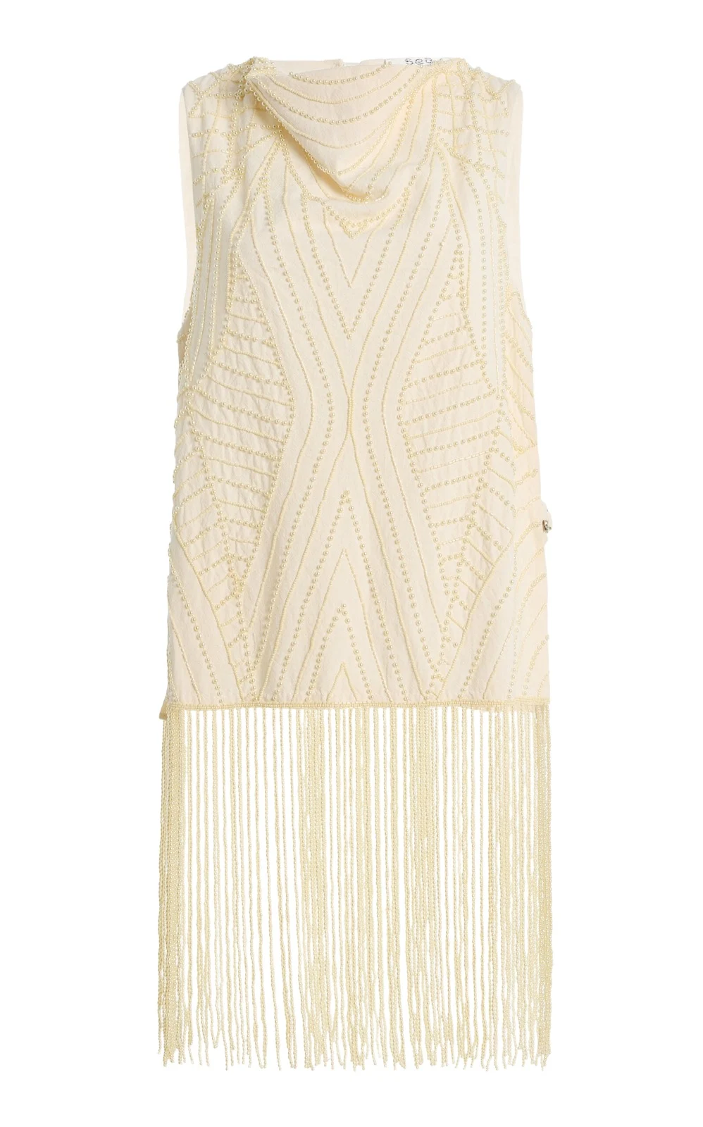 Carlotta Embellished Cotton-Blend Top