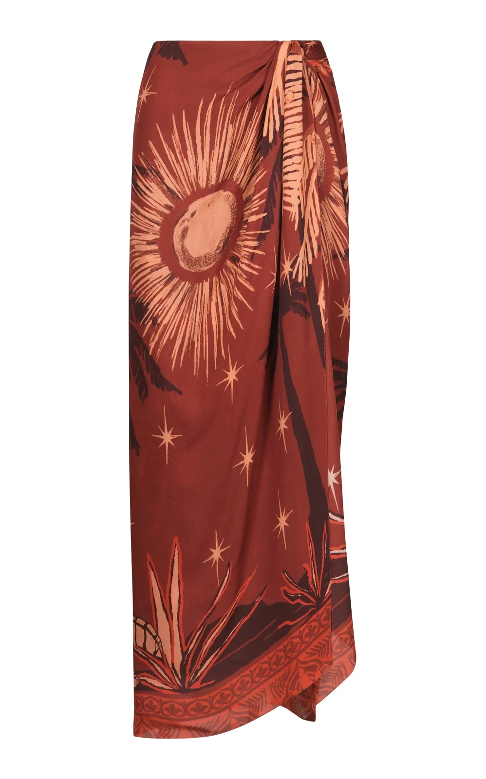 Dance Floor Silk Maxi Skirt Dance Floor Silk Maxi Skirt
