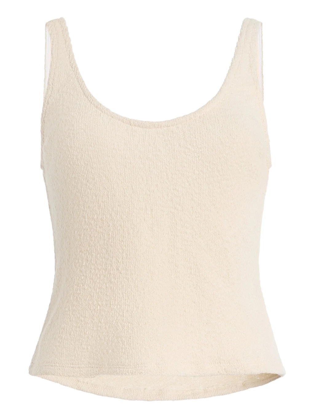 ANEMOS Round Neck Knit Tank Top