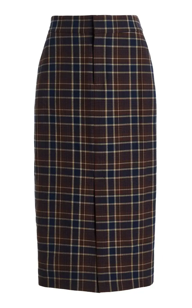 Favorite Daughter The Meyer Plaid Midi Skirt