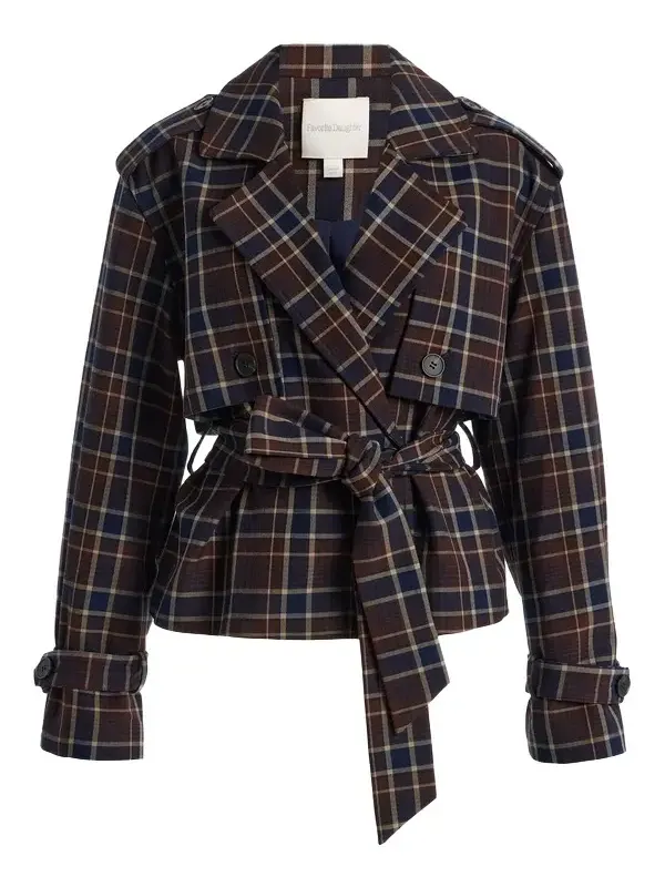 The Cropped Charles Trench Coat
