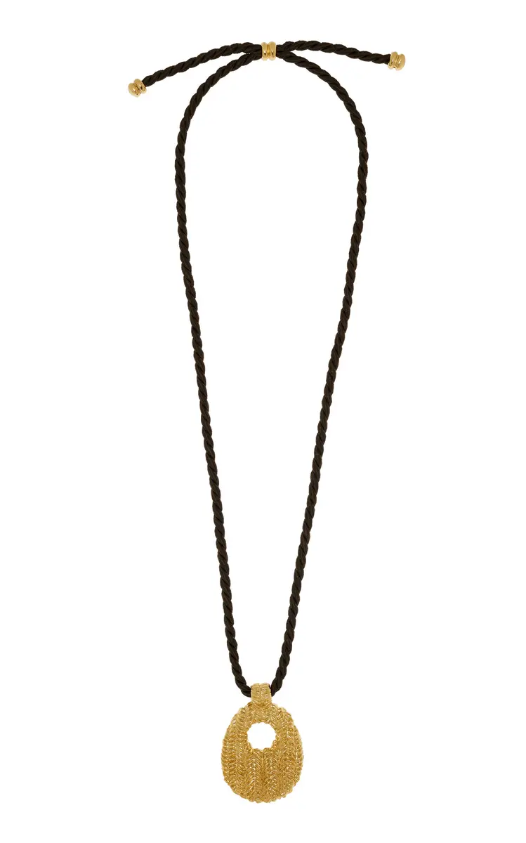 PAOLA SIGHINOLFI Manuela Pendant 18K Gold-Plated Pewter Necklace | Thumbnail 2 PAOLA SIGHINOLFI Manuela Pendant 18K Gold-Plated Pewter Necklace | Thumbnail 2