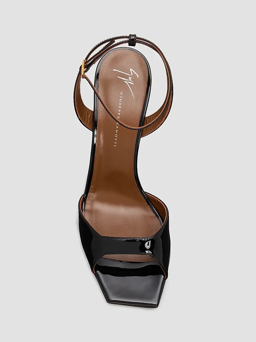Giuseppe Zanotti Women's Mya 90MM Leather Sandals | Thumbnail 3 Giuseppe Zanotti Women's Mya 90MM Leather Sandals | Thumbnail 3