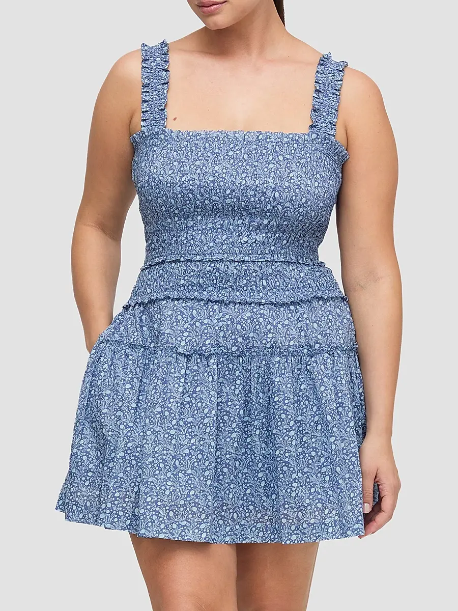 Hill House Home Women's The Azalea Mini Nap Dress | Thumbnail 8