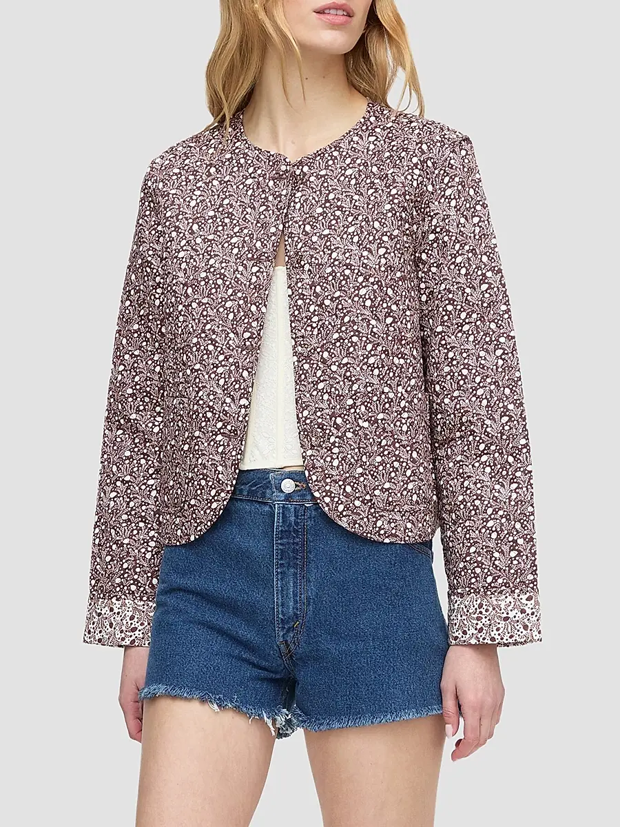 Hill House Home Women's The Cropped Rowan Jacket | Thumbnail 3 Hill House Home Women's The Cropped Rowan Jacket | Thumbnail 3