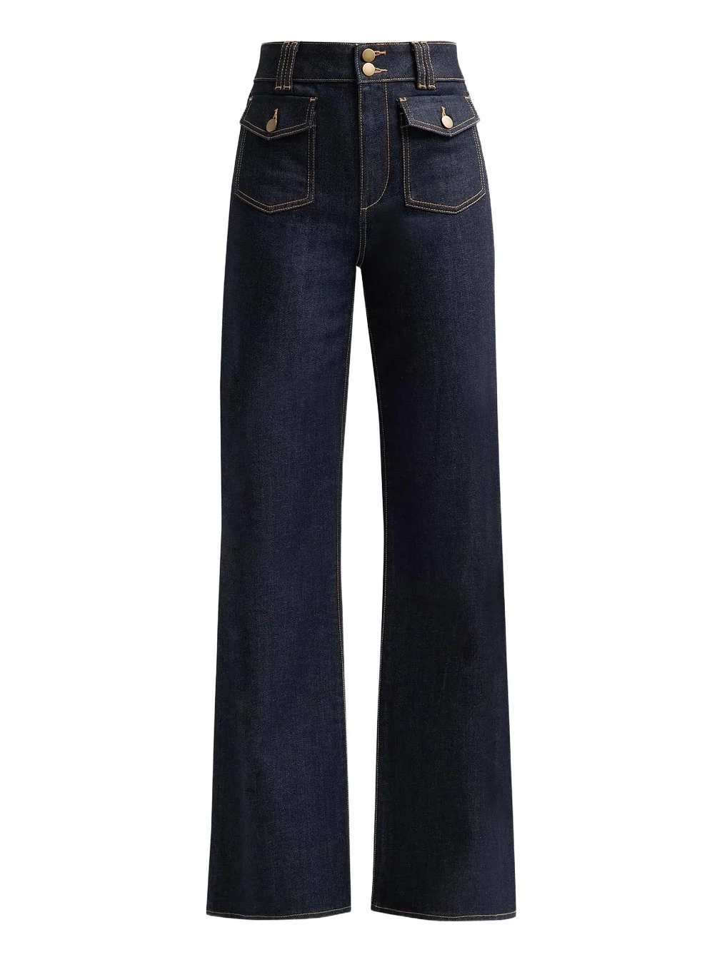 Ramy Brook Women's Fay Flap Pocket Flare Jeans