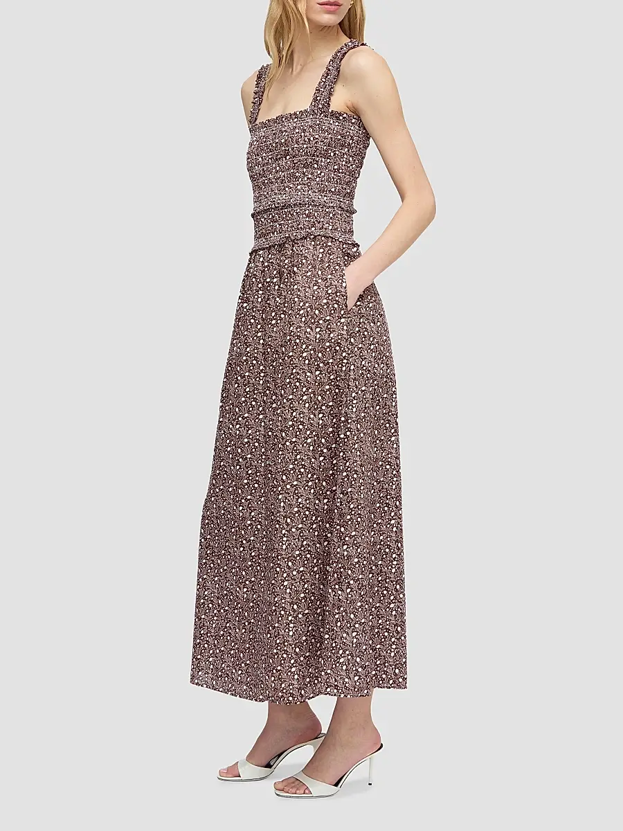 Hill House Home Women's The Azalea Maxi Nap Dress | Thumbnail 3 Hill House Home Women's The Azalea Maxi Nap Dress | Thumbnail 3