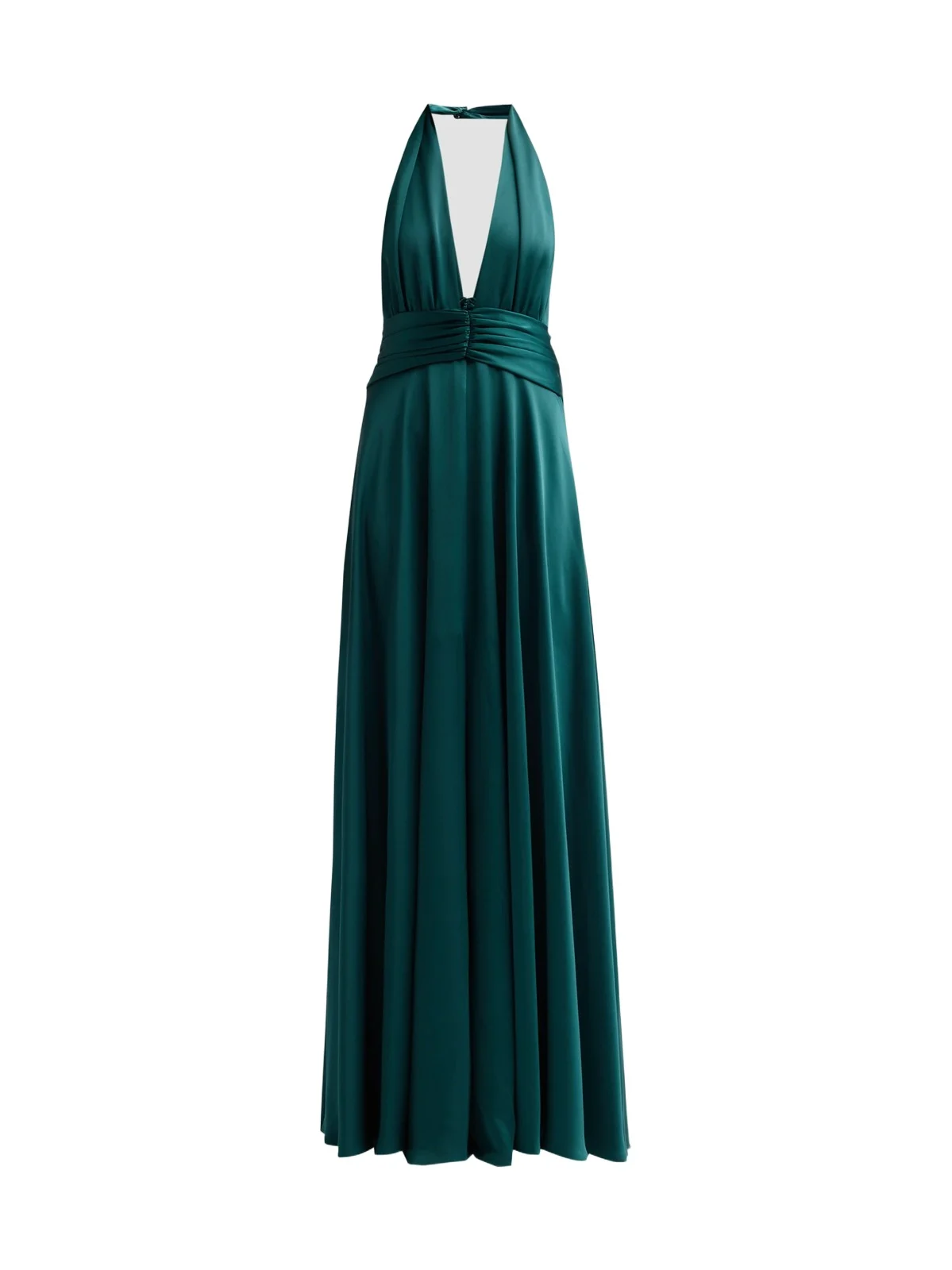 Women's Jasmine Backless Plunging Halter Gown Women's Jasmine Backless Plunging Halter Gown