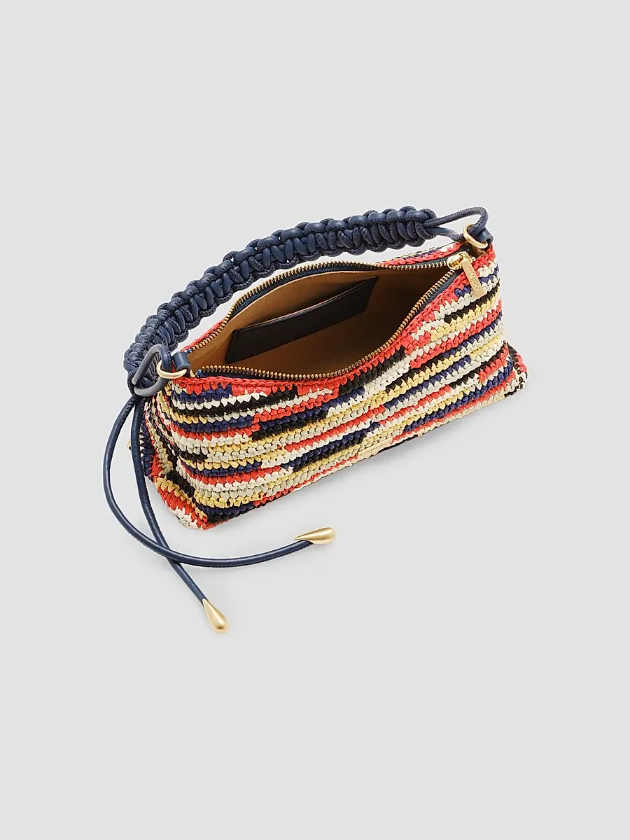 Cult Gaia Women's Osa Crochet Raffia Shoulder Bag | Thumbnail 4 Cult Gaia Women's Osa Crochet Raffia Shoulder Bag | Thumbnail 4