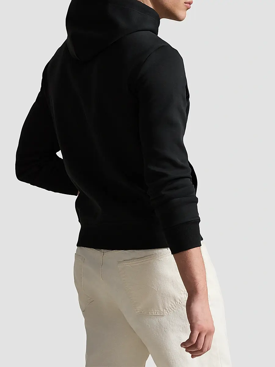 Polo Ralph Lauren Men's Double-Knit Drawstring Hoodie | Thumbnail 6 Polo Ralph Lauren Men's Double-Knit Drawstring Hoodie | Thumbnail 6