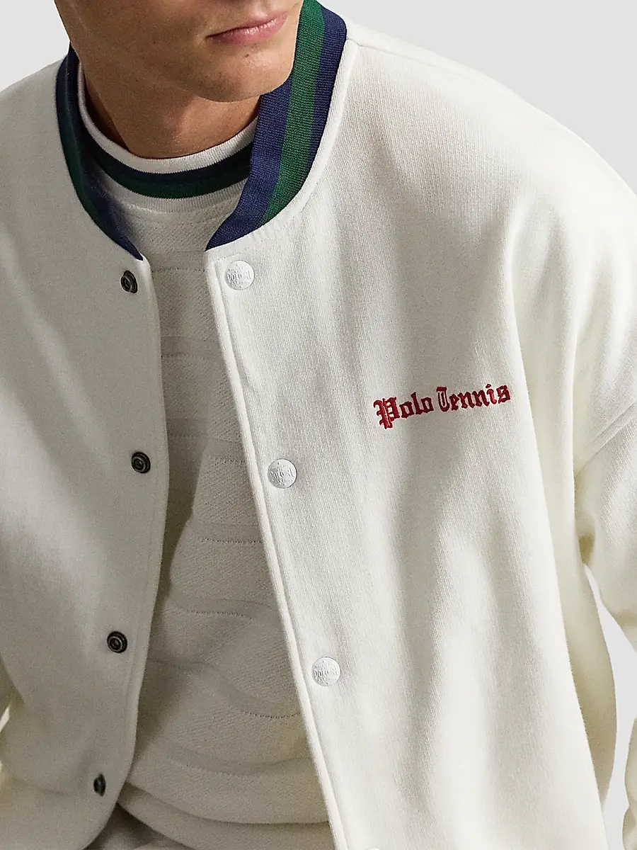 Polo Ralph Lauren Men's Relaxed-Fit Fleece Baseball Jacket | Thumbnail 5 Polo Ralph Lauren Men's Relaxed-Fit Fleece Baseball Jacket | Thumbnail 5