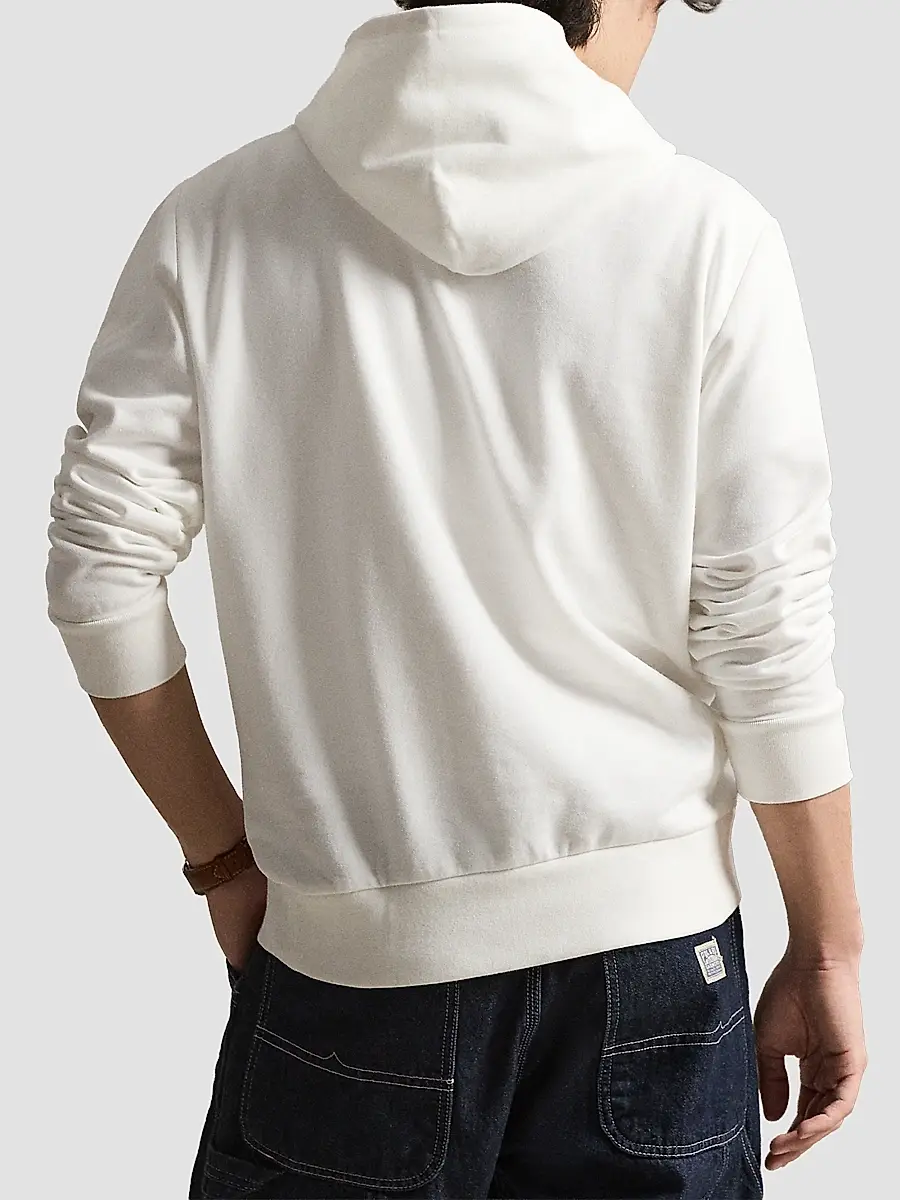 Polo Ralph Lauren Men's Logo-Embroidered Drawstring Hoodie | Thumbnail 3 Polo Ralph Lauren Men's Logo-Embroidered Drawstring Hoodie | Thumbnail 3