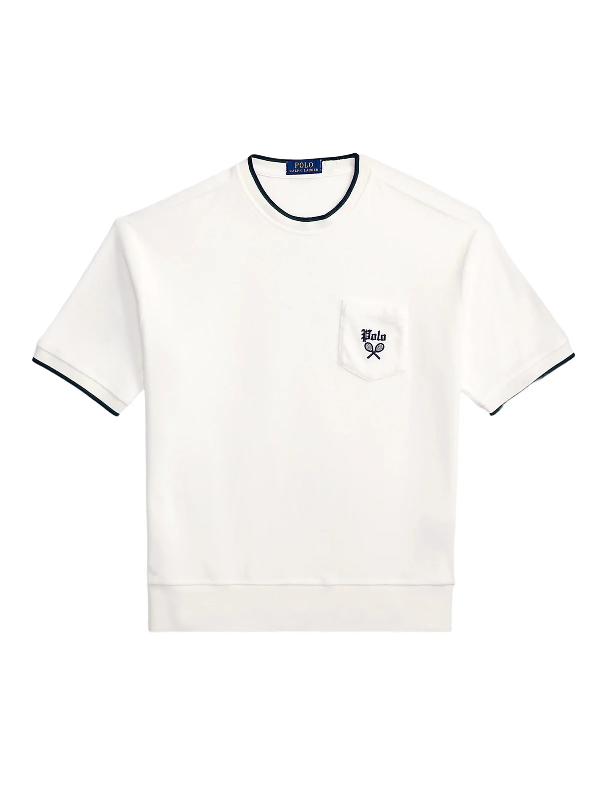Men's Relaxed-Fit Terry Short-Sleeve Sweatshirt Men's Relaxed-Fit Terry Short-Sleeve Sweatshirt